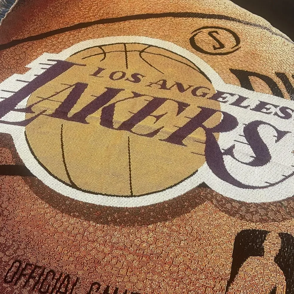 NBA Los Angeles Lakers Official Basketball Tapestry Throw Blanket 45 x 55